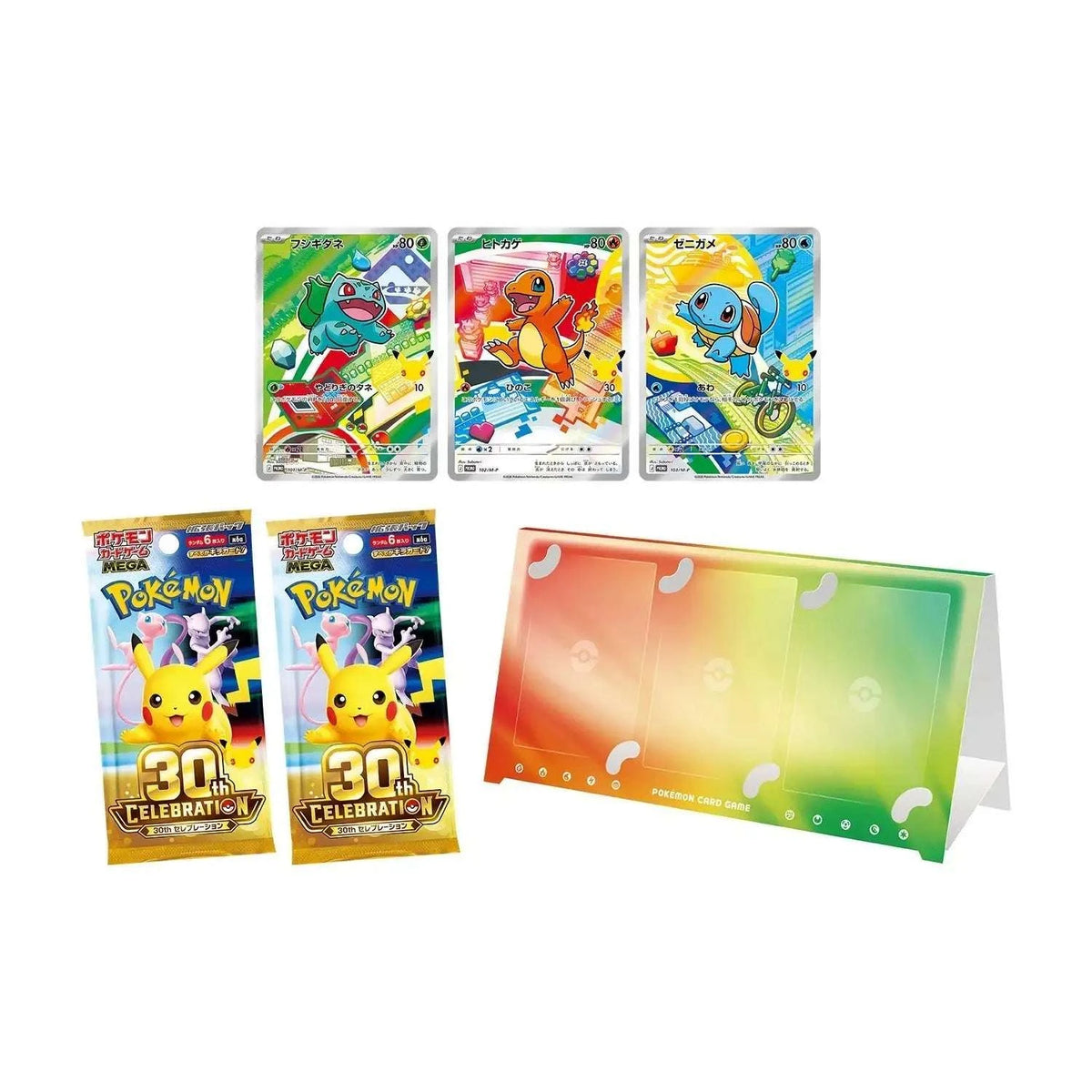 Pokemon TCG - 30th CELEBRATION Card Set Complete 9 Set 27 Promo - Japanese - PTC Collectibles