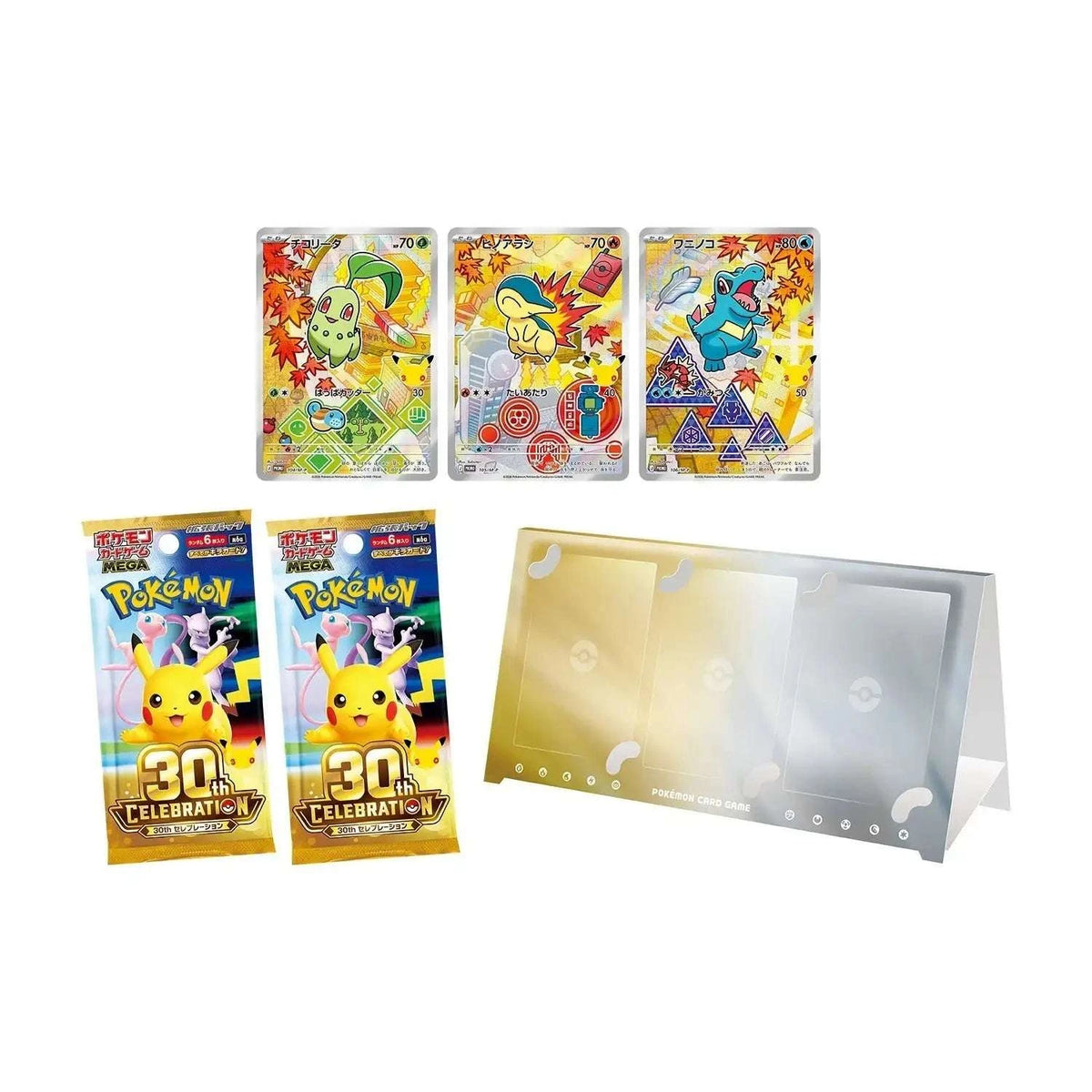 Pokemon TCG - 30th CELEBRATION Card Set Complete 9 Set 27 Promo - Japanese - PTC Collectibles