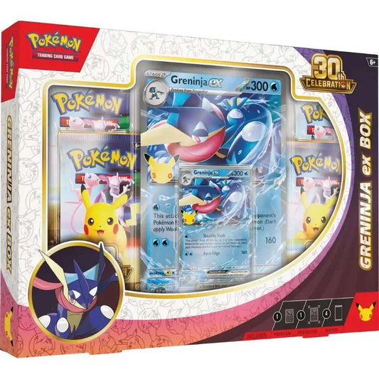 Pokemon TCG: 30th Celebration Greninja ex Box (PRE-ORDER) - PTC Collectibles