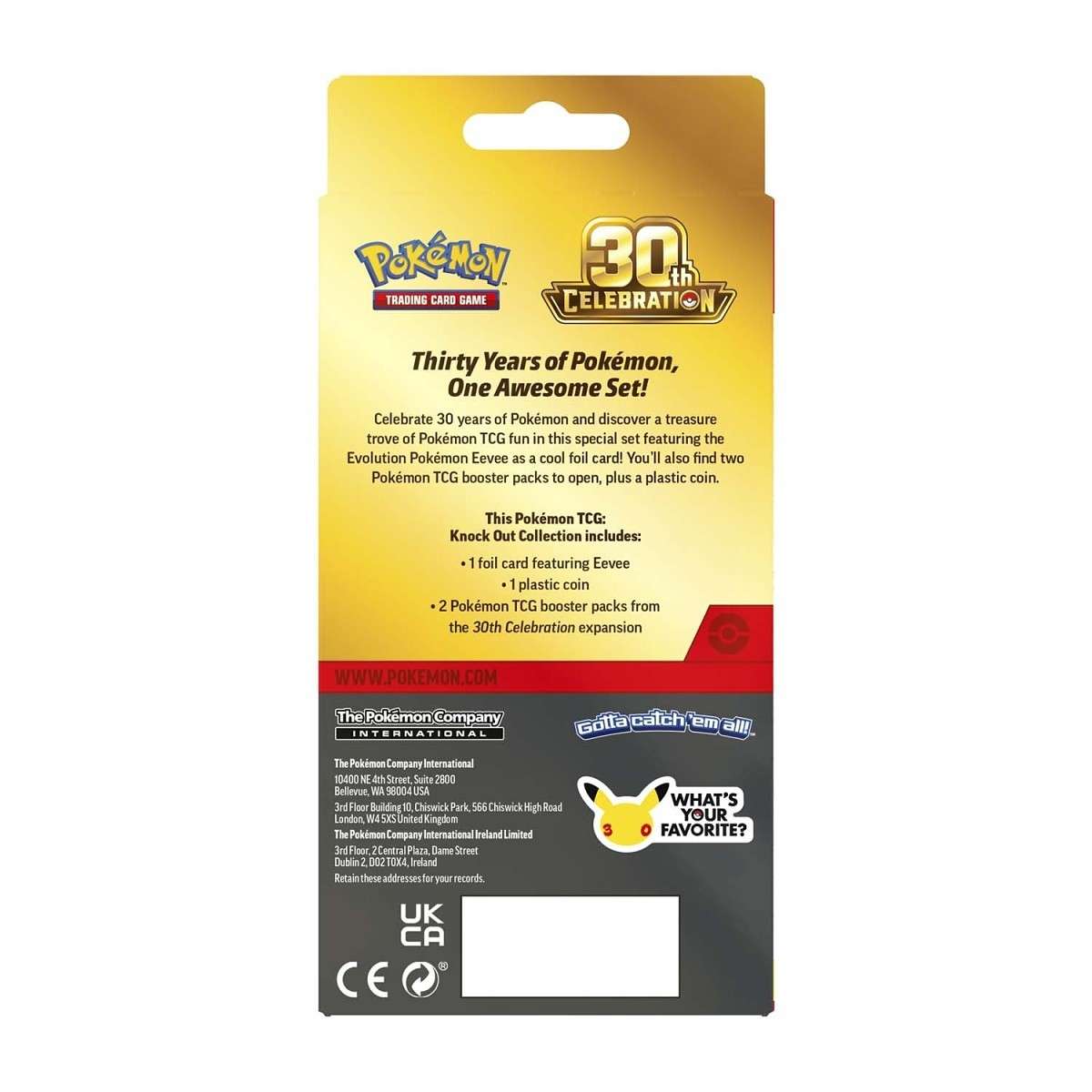 Pokemon TCG: 30th Celebration Knock Out Collection (WAVE 2 PRE-ORDER) - PTC Collectibles