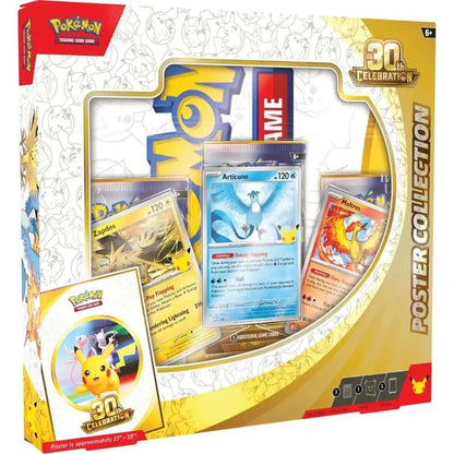 Pokemon TCG: 30th Celebration Poster Collection Box (PRE-ORDER) - PTC Collectibles