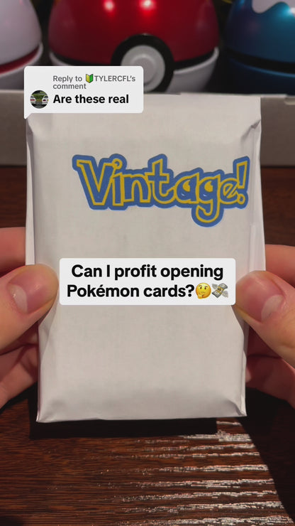 Pokemon VINTAGE Mystery Pack! (1995-2026 Pokémon TCG).