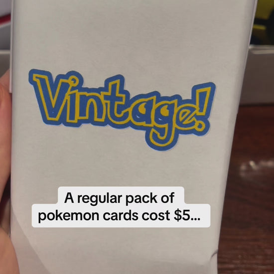 Pokemon VINTAGE Mystery Pack! (1995-2026 Pokémon TCG).