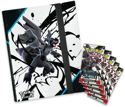 Pokémon TCG: SV10.5 Black Bolt Binder Collection - Premier Trading Cards