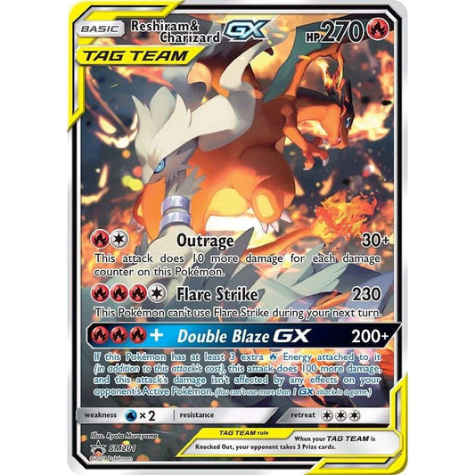 Reshiram & Charizard GX - SM201 (SM201) (SMP) - PTC Collectibles