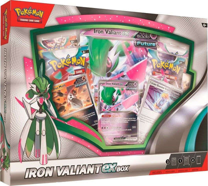 Pokemon Roaring Moon/Iron Valiant EX Box (Pre-Order) - Premier Trading Cards