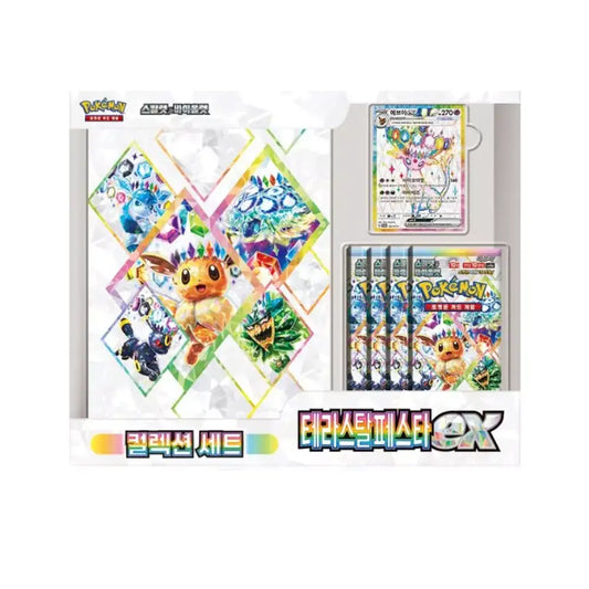 Pokémon Terastal Festival Collection Binder Set - Espeon PROMO (Korean Prismatic Evolutions) - Premier Trading Cards