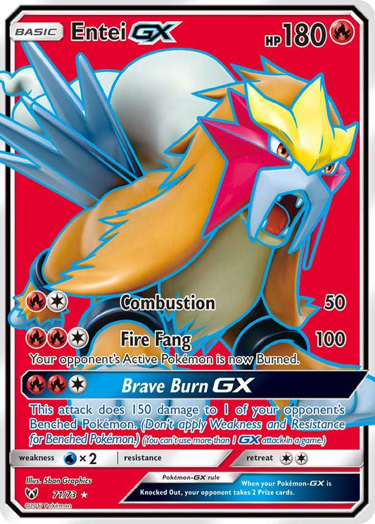 Entei GX - Shining Legends - Pokemon - Premier Trading Cards