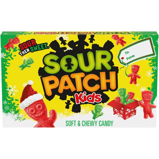 Sour Patch Kids Christmas (3.1oz Theater Box) - Premier Trading Cards
