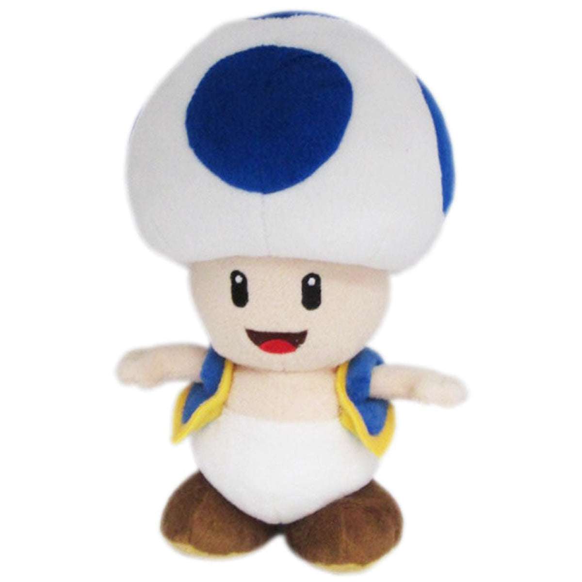Super Mario - Blue Toad 8" Plush