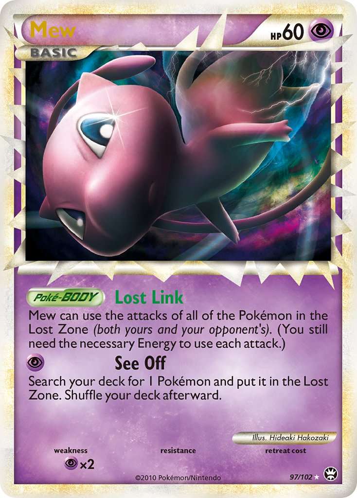 Mew (Prime) - HGSS - Triomphe - Pokémon (Quasi Neuf)