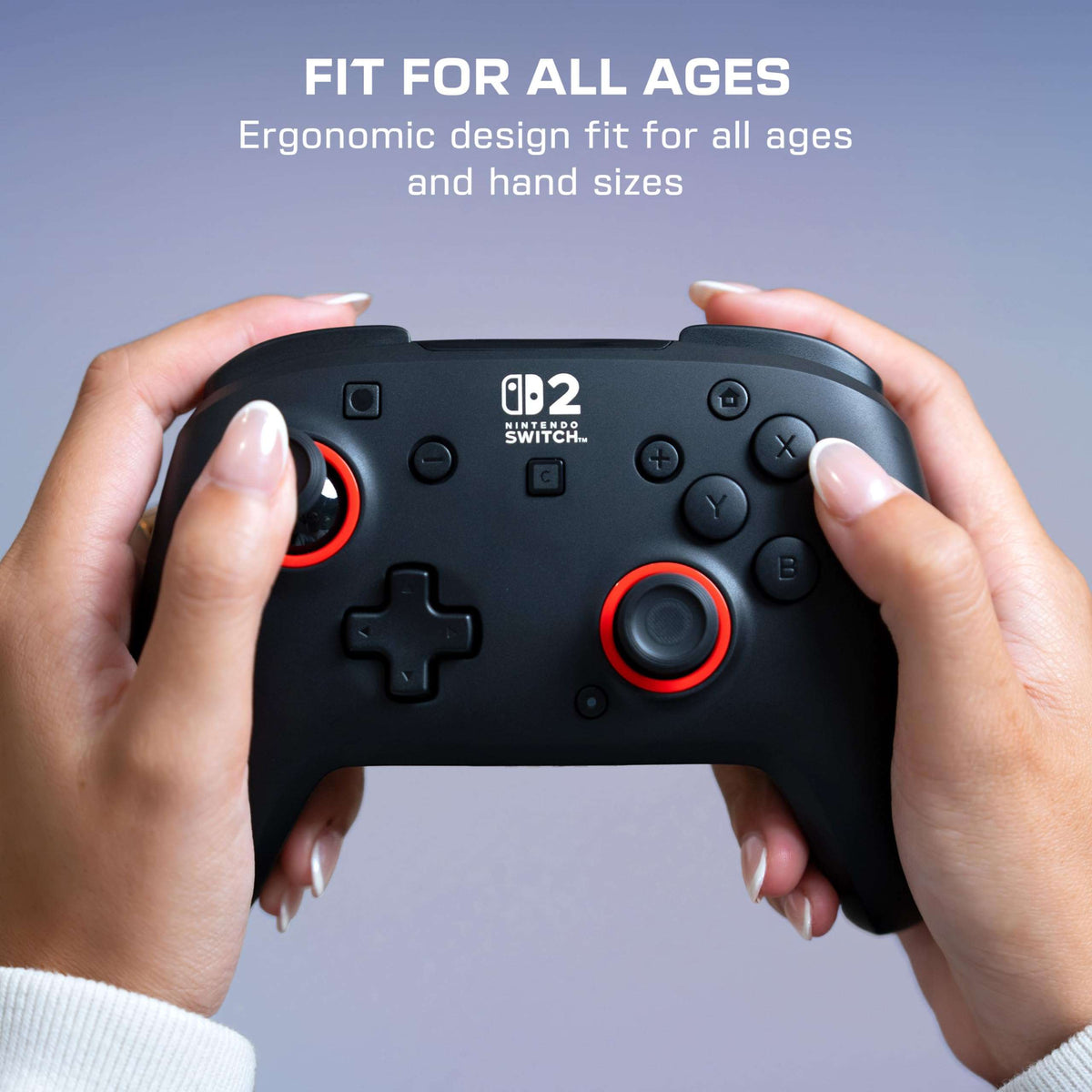 Turtle Beach Rematch Wireless Gaming Controller - Officially Licensed for Nintendo Switch 2, Nintendo Switch/Switch Lite/OLED - TMR Thumbsticks, Rechargeable Battery, Audio Controls – Black/Red 🍁 All In One Marketplace Canada - PTC Collectibles
