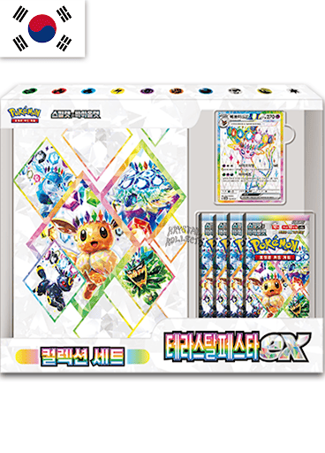 Pokémon Terastal Festival Collection Binder Set - Espeon PROMO (Korean Prismatic Evolutions) - Premier Trading Cards