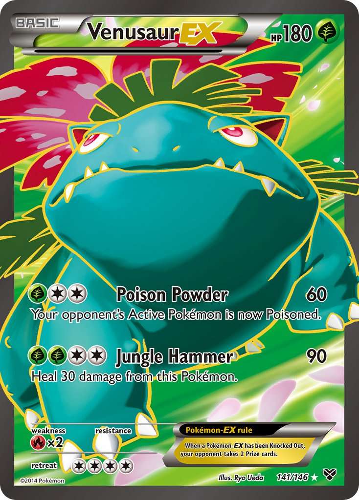 Florizarre EX (141 Full Art) - Set de Base XY - Pokémon (Peu Jouée)