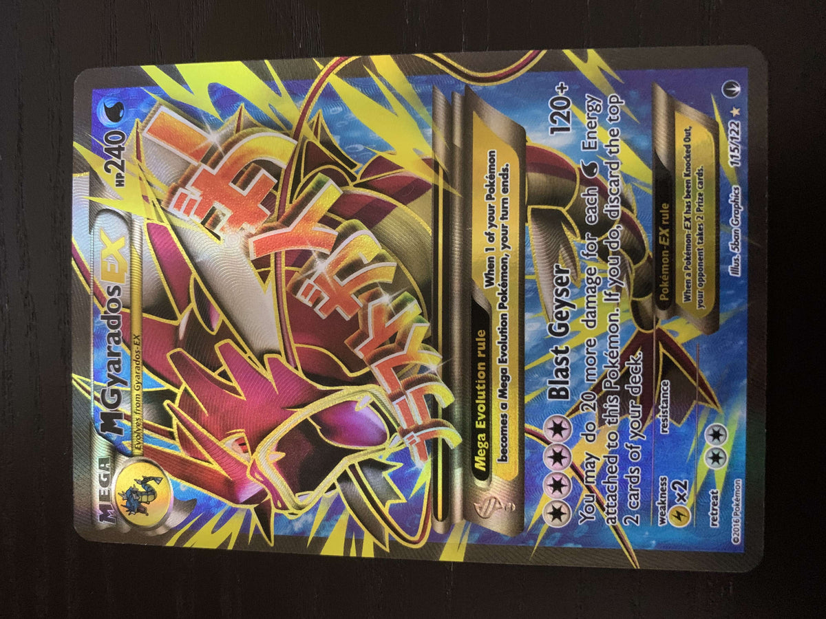 Mega Gyarados EX - 115/122 - Full Art Ultra Rare - Premier Trading Cards