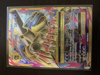 Mega Blastoise EX - 102/108 - Full Art Ultra Rare - Premier Trading Cards