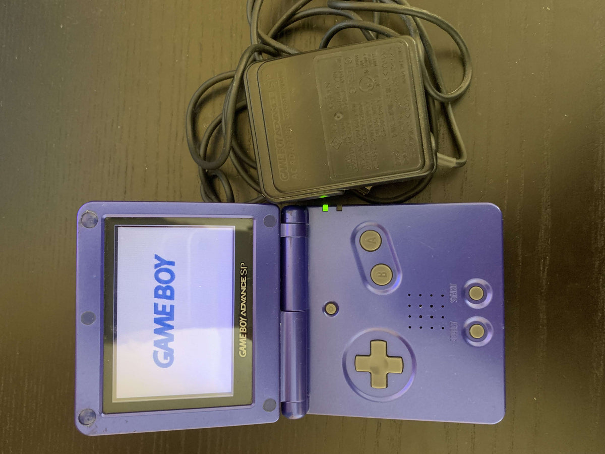 GameBoy Advance SP System Cobalt Blue w/Charger - AGS 001 - Premier Trading Cards