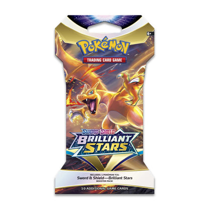 Sword & Shield Brilliant Stars - Pokémon Booster Pack - Premier Trading Cards