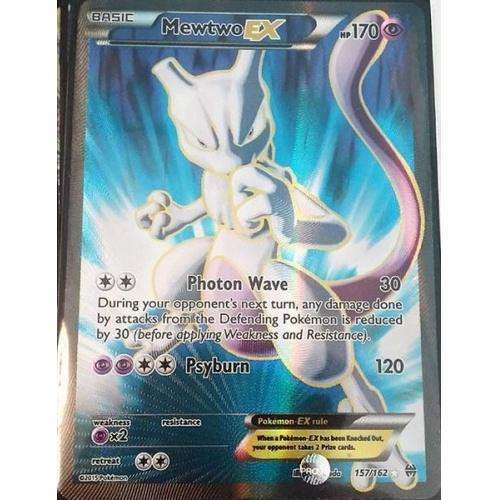 Mewtwo EX - 157/162 - Full Art Ultra Rare - Premier Trading Cards