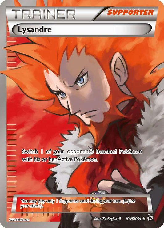 Lysandre - 104/106 - Full Art Ultra Rare - Premier Trading Cards