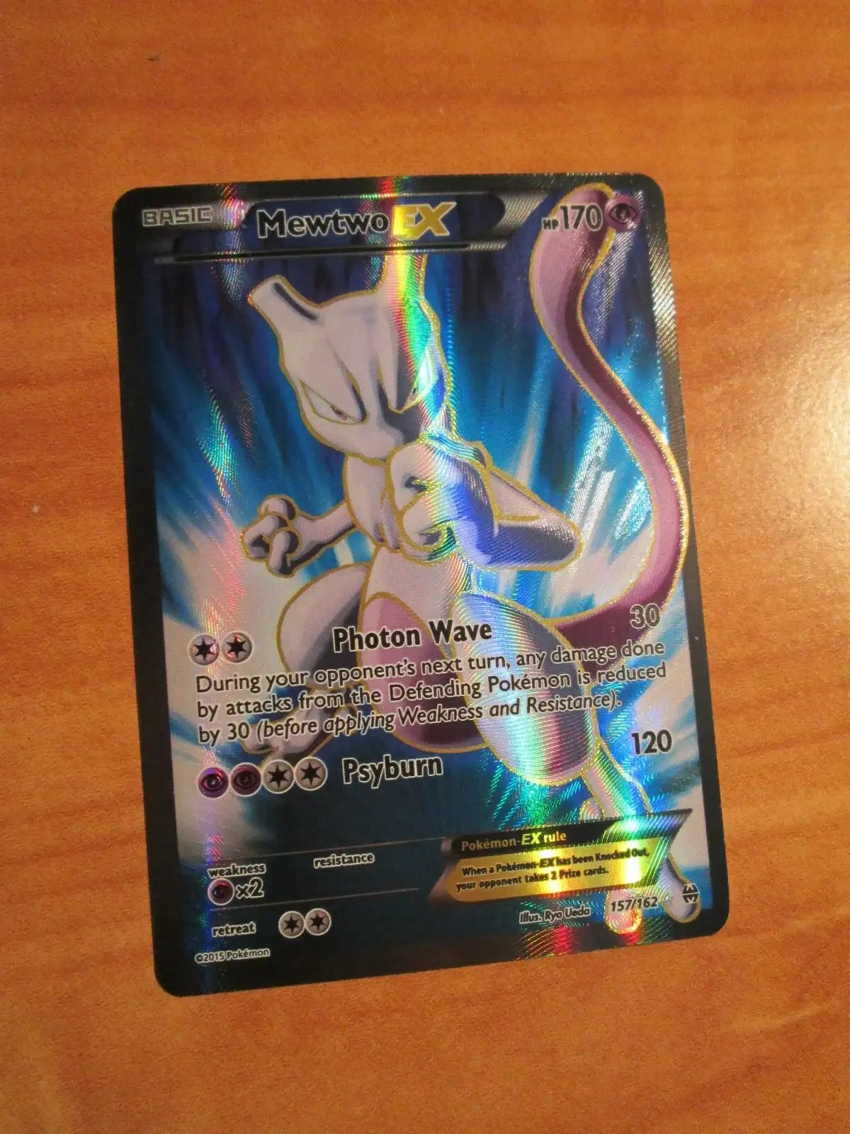 Mewtwo EX - 157/162 - Full Art Ultra Rare - Premier Trading Cards